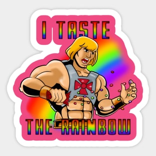 I Taste The Rainbow Sticker